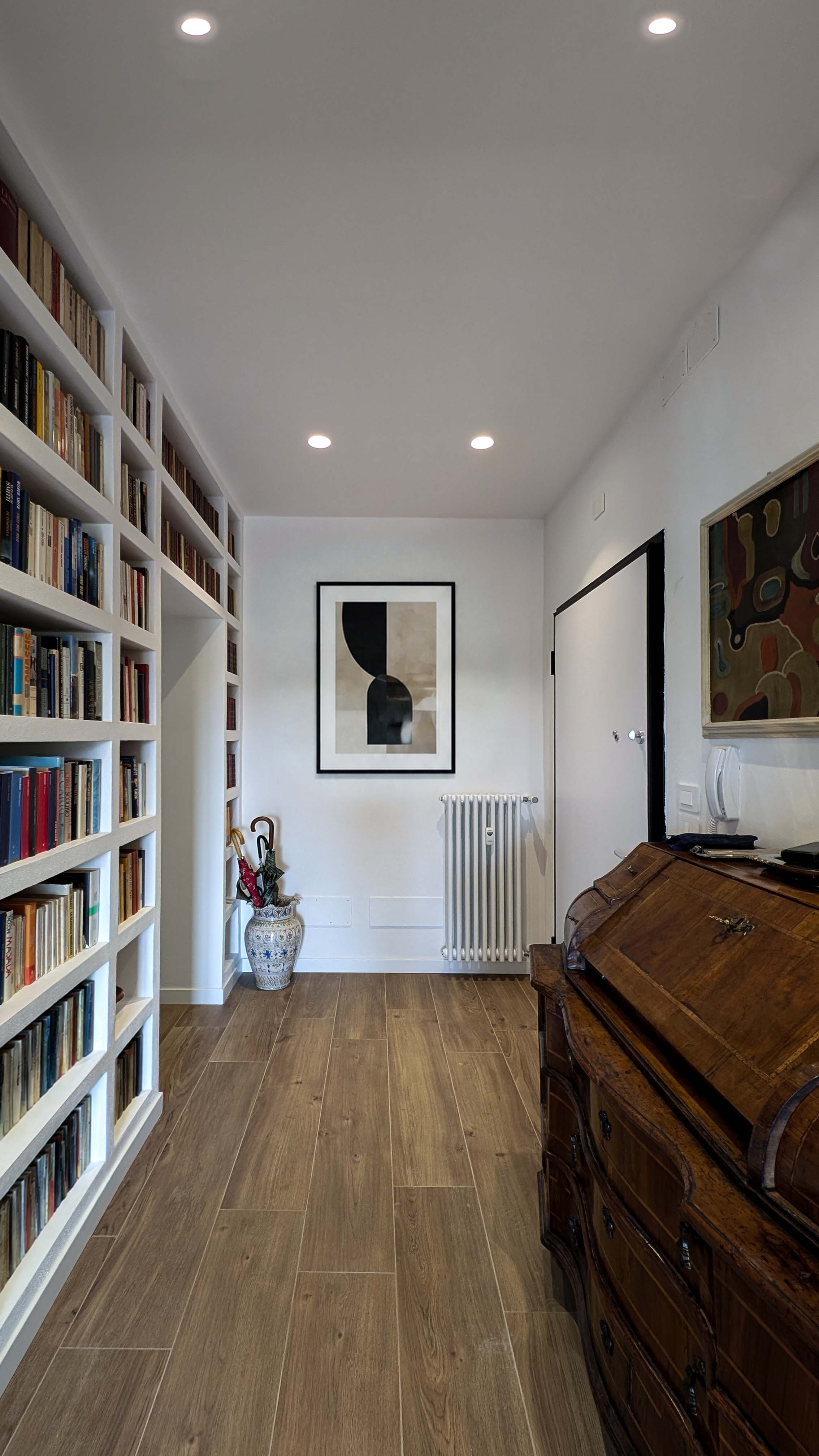 Casa VM, ingresso dopo la ristrutturazione