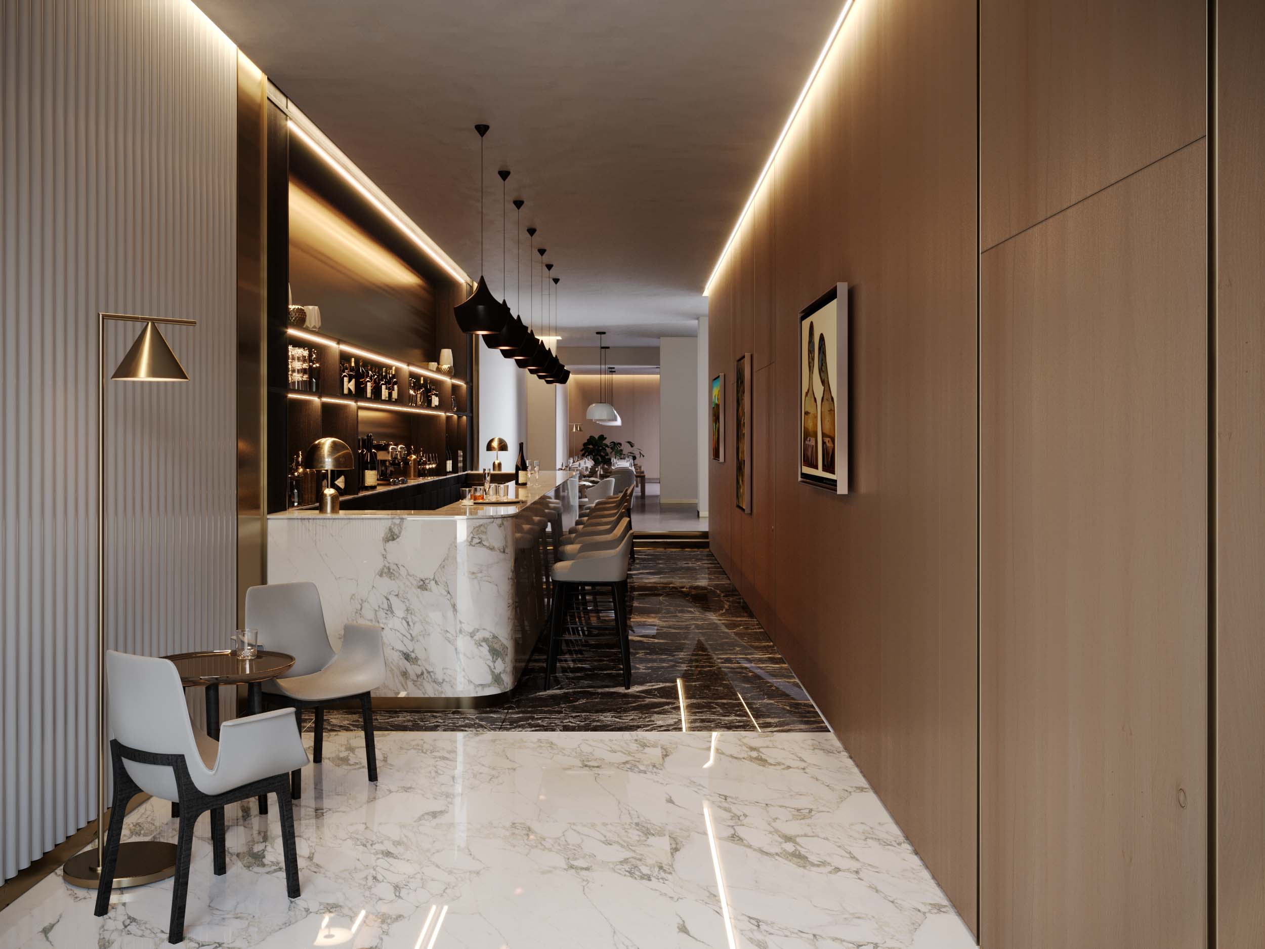 Ingresso e bar, Ex Cinema Eolo