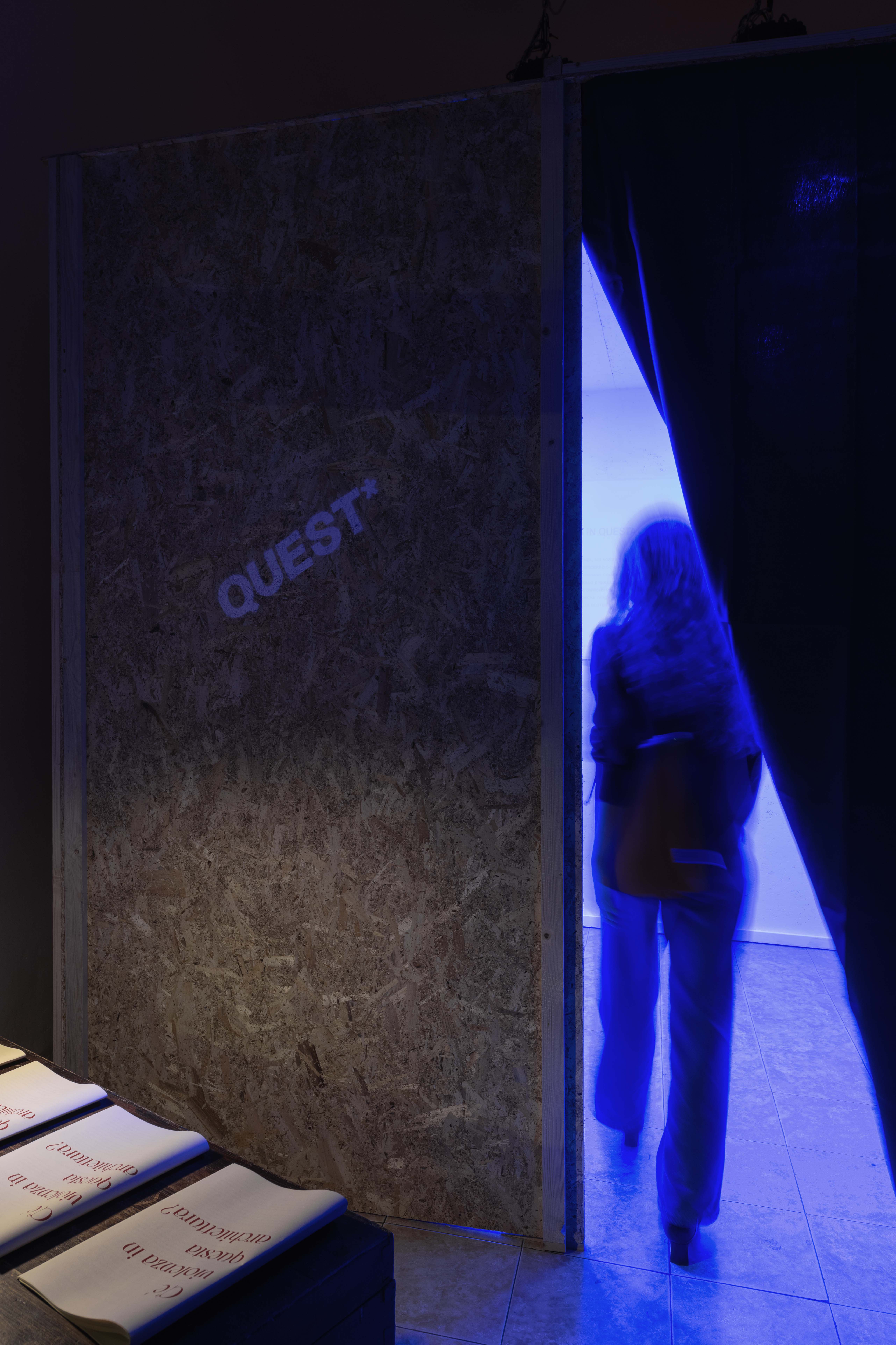 Installazione Quest4, vista laterale