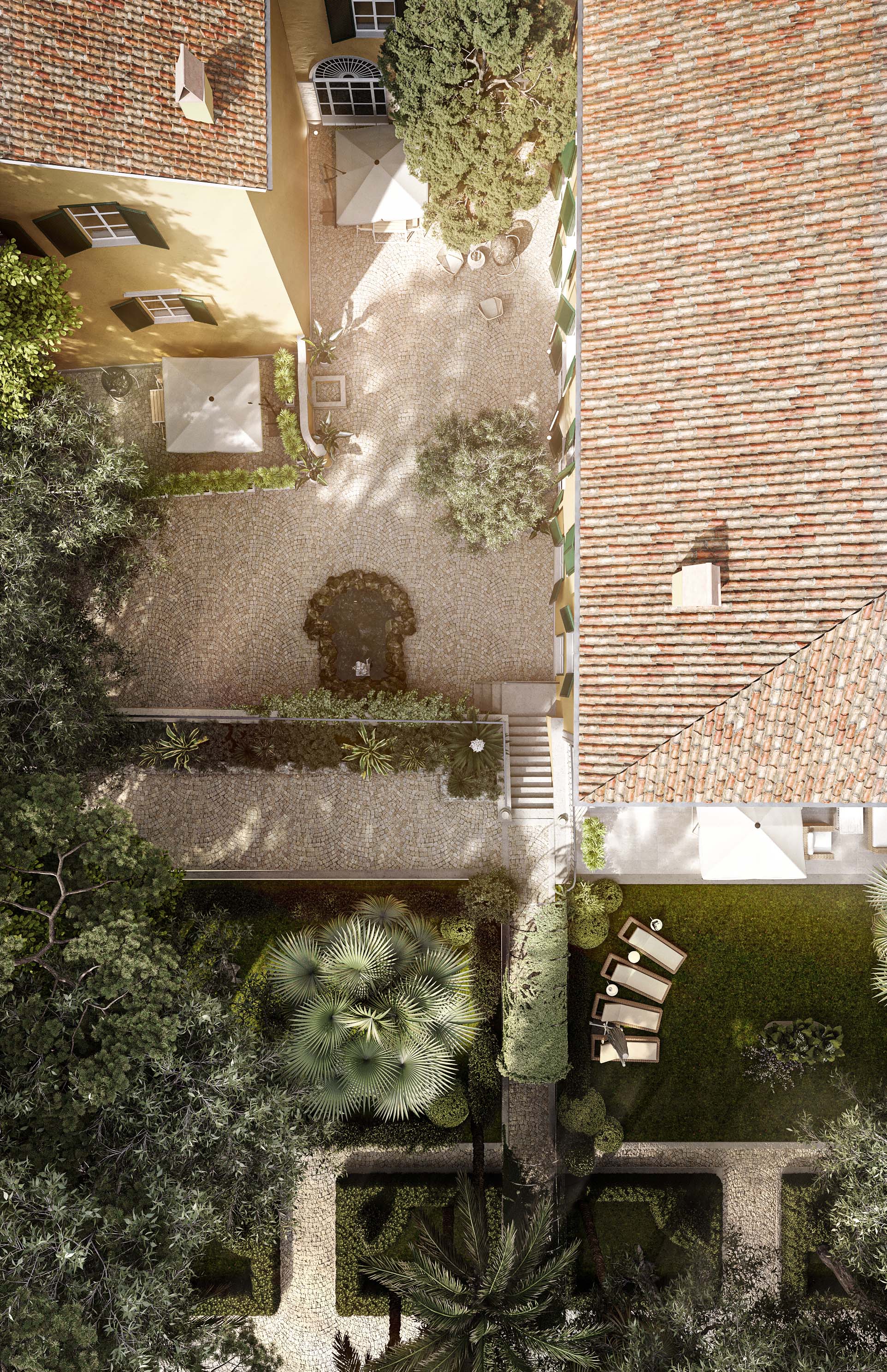 Vista dall&rsquo;alto, Palazzo PA
