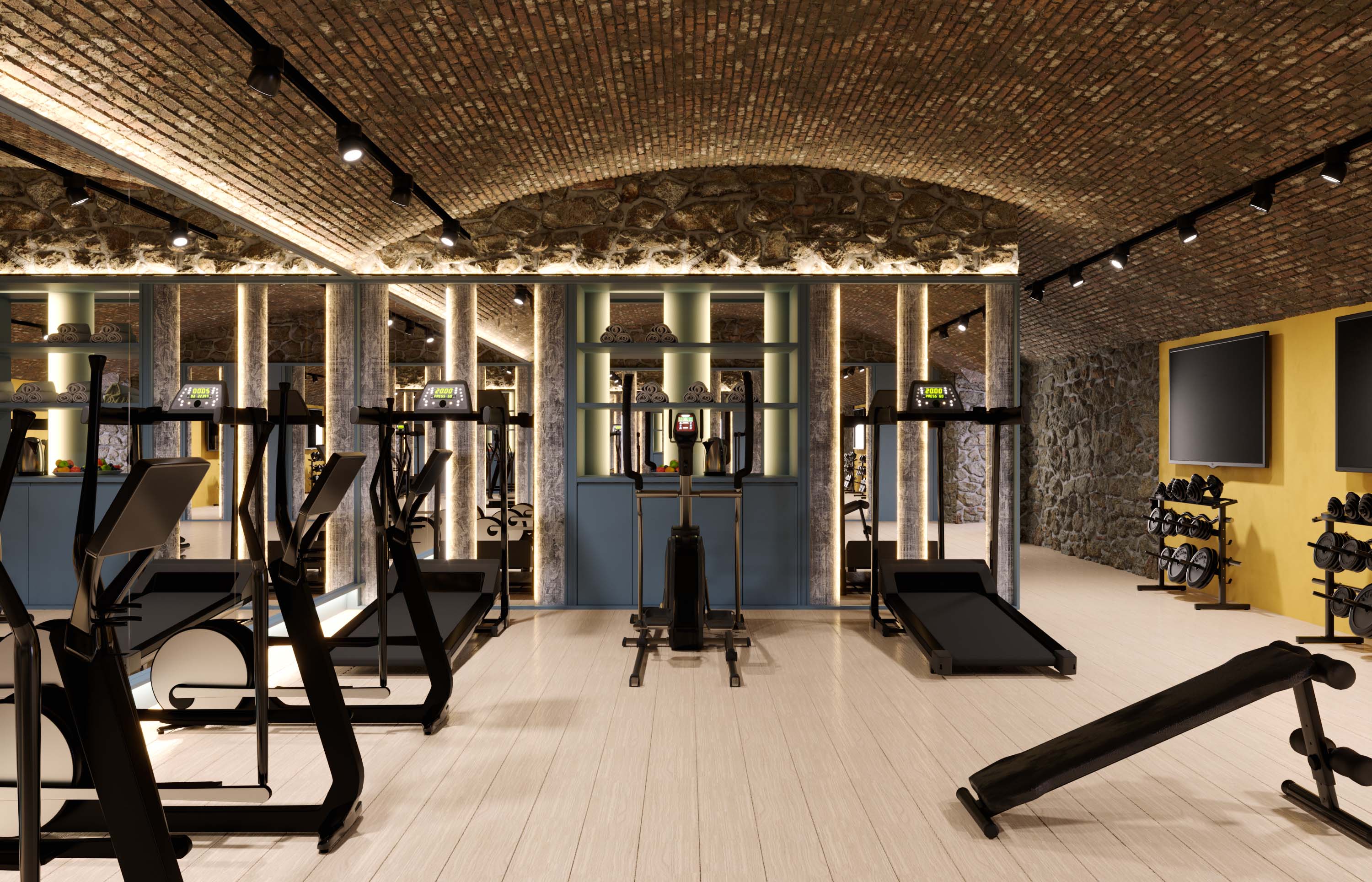 Area fitness, Villa Covoni