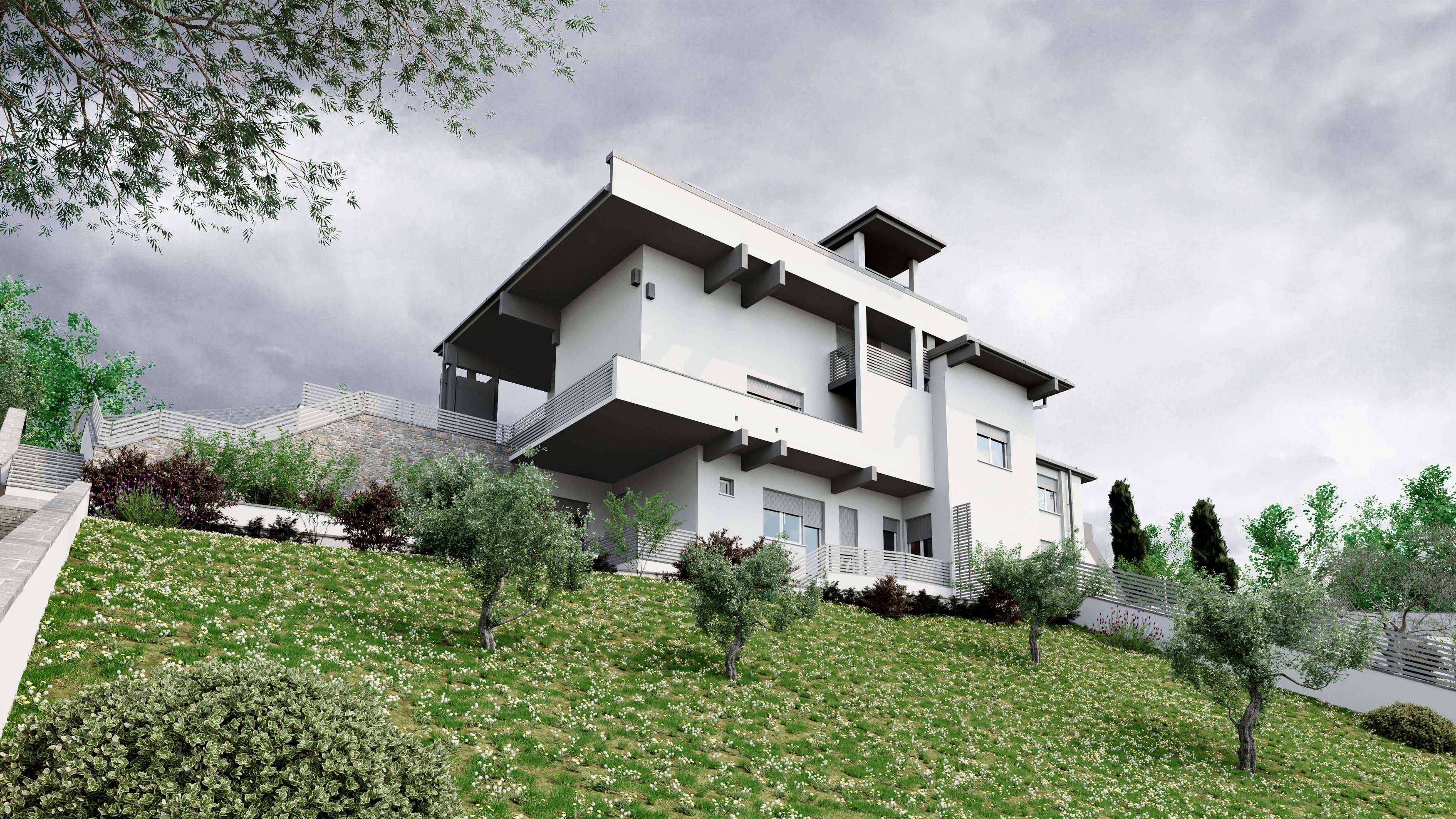 Villa SA, vista secondaria